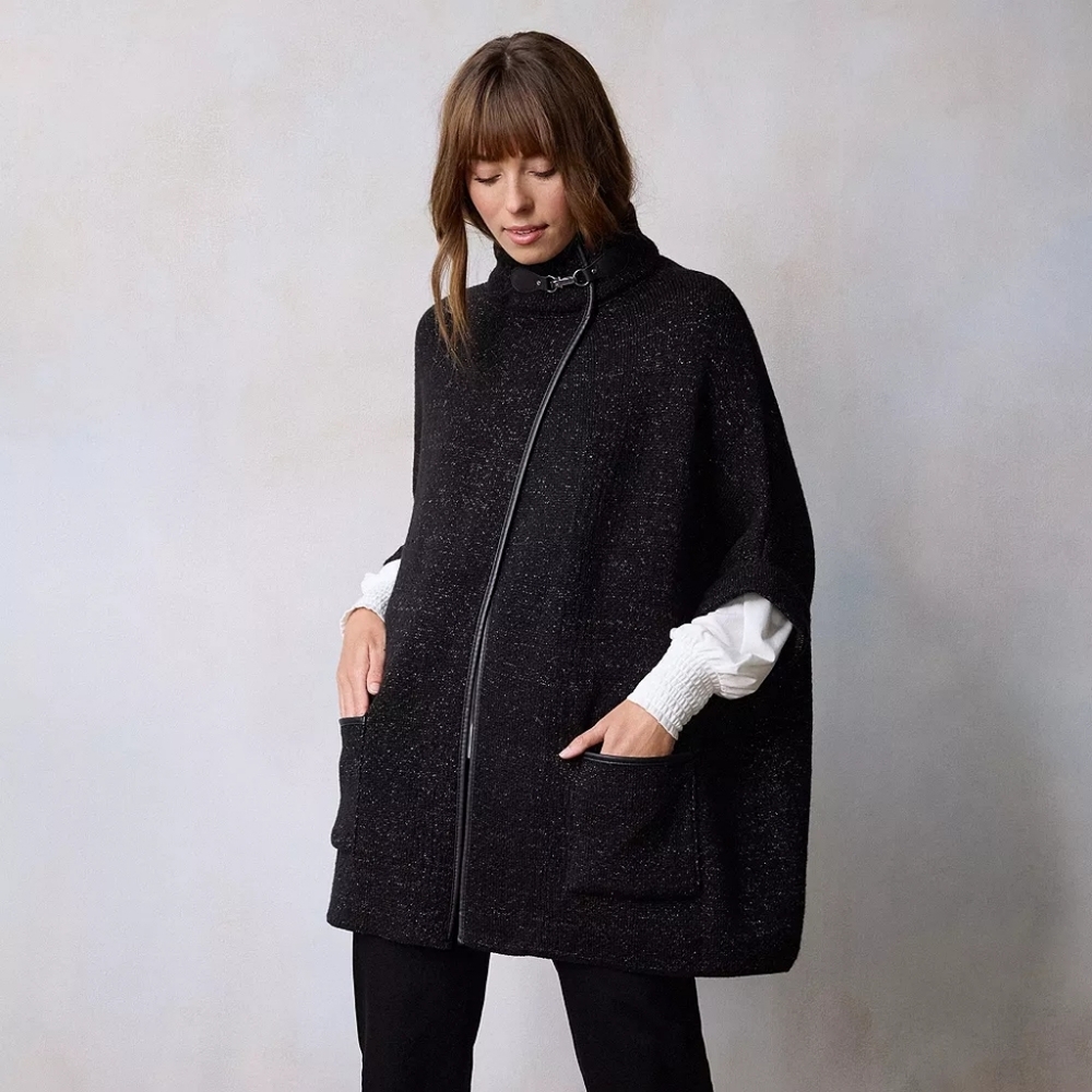 Lauren Conrad Cape with Pockets